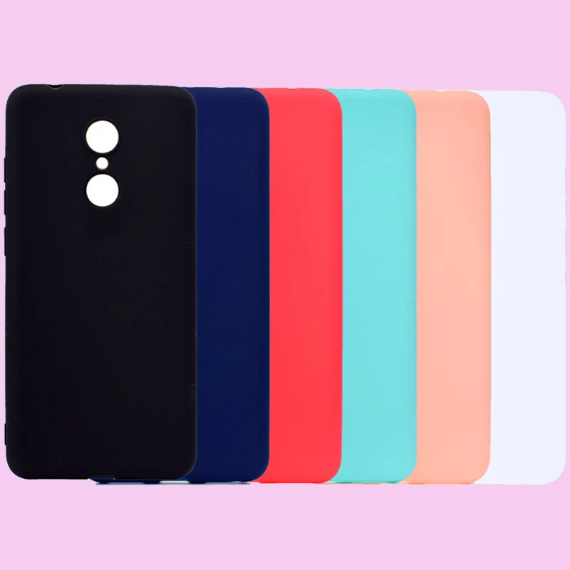 Модный мягкий чехол из ТПУ ярких цветов силиконовый для телефона xiaomi Mi Mix2 Redmi 5 Plus