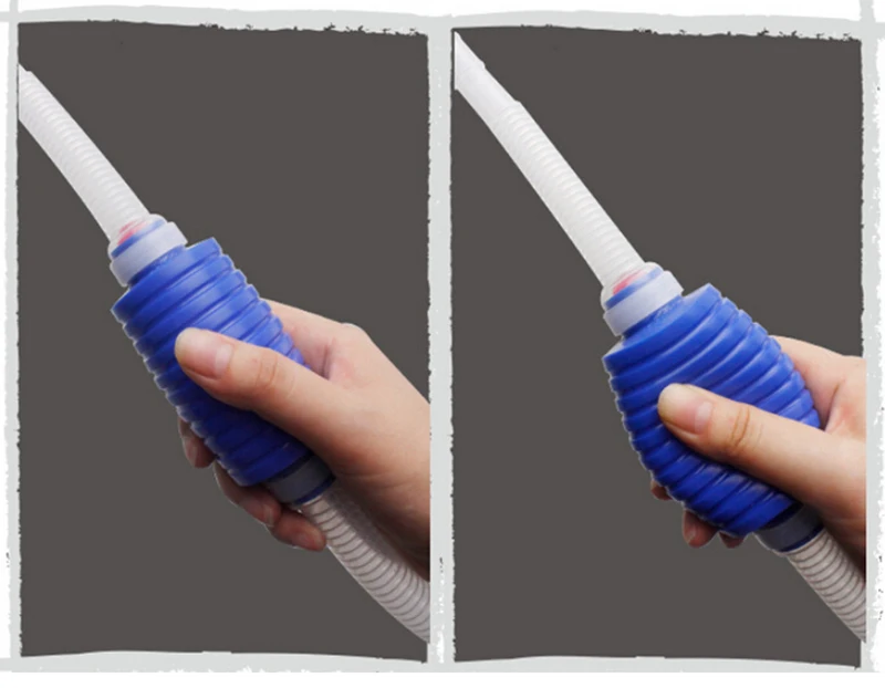 Высокое качество модные аксессуары для аквариума пылесос сифон насос всасывания