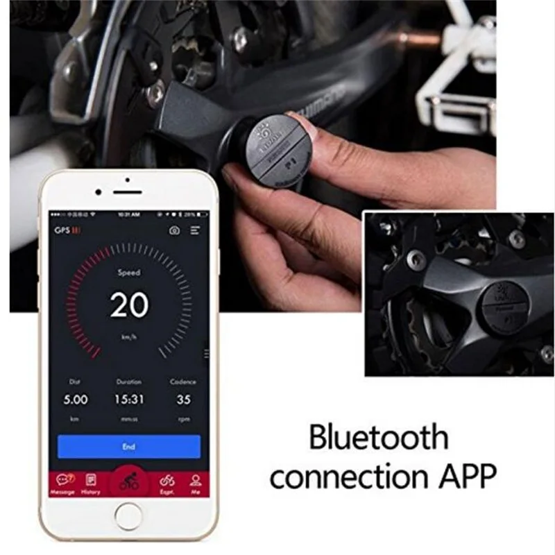 LIVALL P1 велосипедная педаль датчик каденса ультра маленький беспроводной Bluetooth