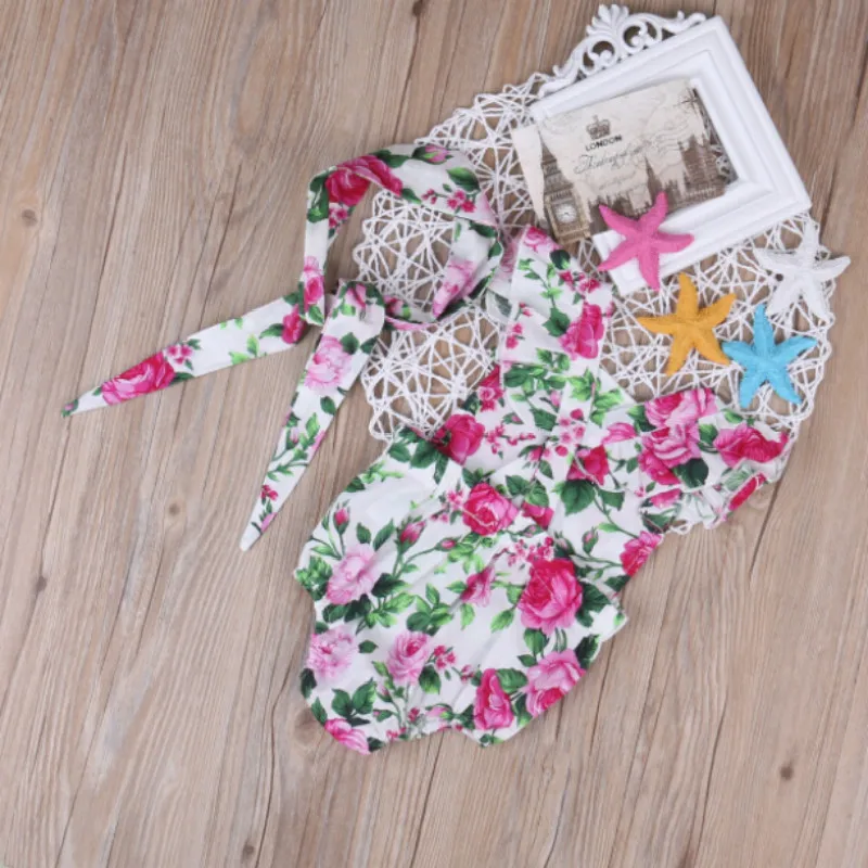 FOCUSNORM боди для новорожденных девочек + повязка на голову 2 шт. Комбинезоны одежда