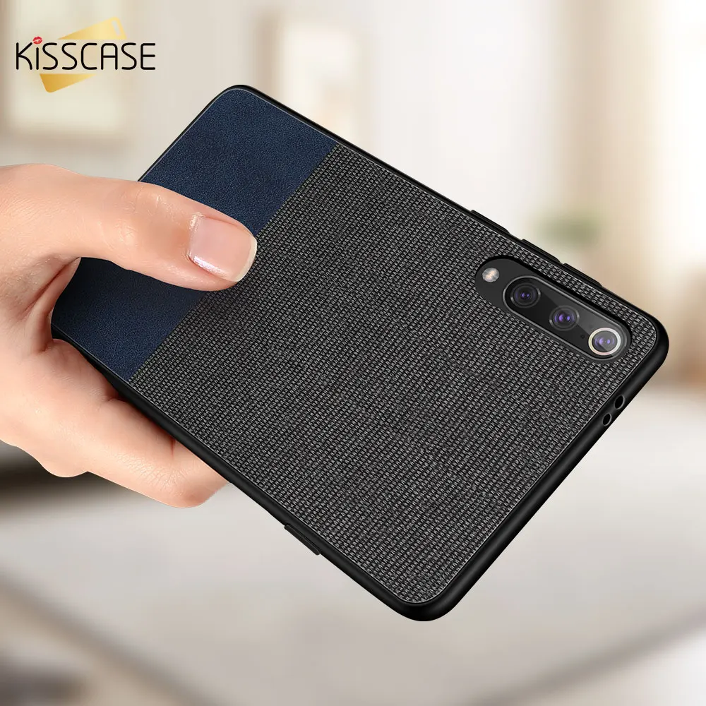 Тканевый чехол KISSCASE для телефона Xiaomi Mi 9 SE 8 A2 Lite Redmi 5 Plus 5A S2 6A 6 Pro Note 7 кожаный мягкий