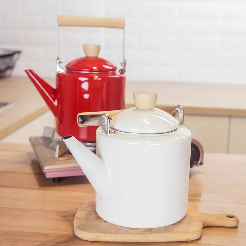 2 л Emai Wasserkocher Teekanne Kaffeekanne Kochen Werkzeuge Gerade kräкистейки Induktion стадо Hohe Weizen Topf|Чайники| |