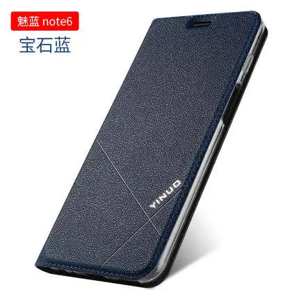 Meizu M6 Примечание чехол M6note Чехол Флип кожаный силиконовый черный для полной