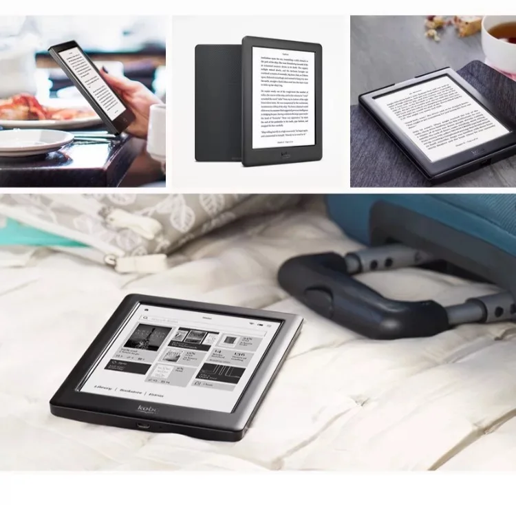 Устройства для чтения электронных книг KoBo glo HD 300PPI электронная книга сенсорный чернила электронный сенсорный экран HD 1448x1072 6 дюймов дорожная сумка для чтения