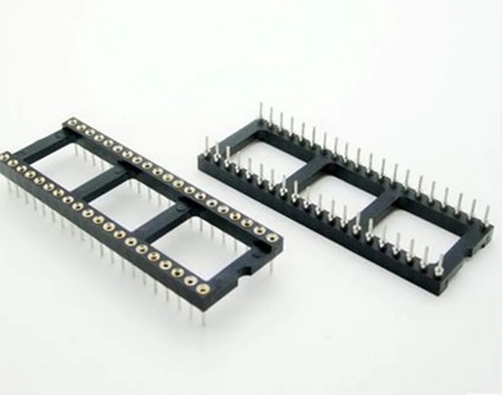 3 шт. 40 Pin Круглый DIP IC гнездо адаптера 40Pin шаг 2 54 мм разъем | Обустройство дома