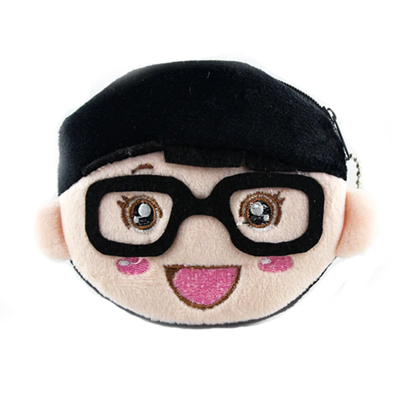 Детские кошельки на молнии с мультяшным аниме милые детские плюшевые обезьянкой