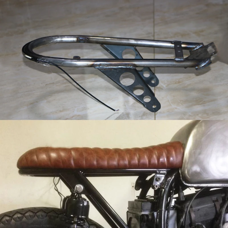 Модифицированный Железный подрамник для сиденья кафе 3.0For YAMAHA XV 750 SE и 920