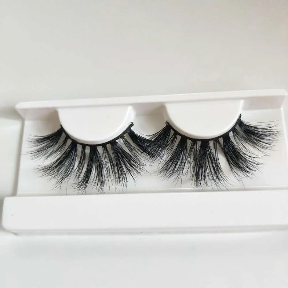 DEEP EYES 10 пар 10 boxesExtra длинные 25 мм норковые ресницы 3D норковые ресницы ручной работы