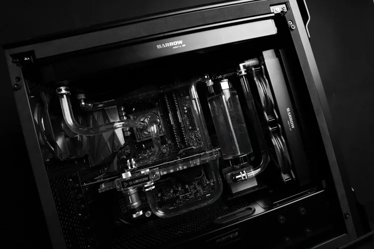 Курган комплекты водяного охлаждения программа для PHANTEKS 515E независимый GPU+ cpu+ жесткие трубы+ Освещение