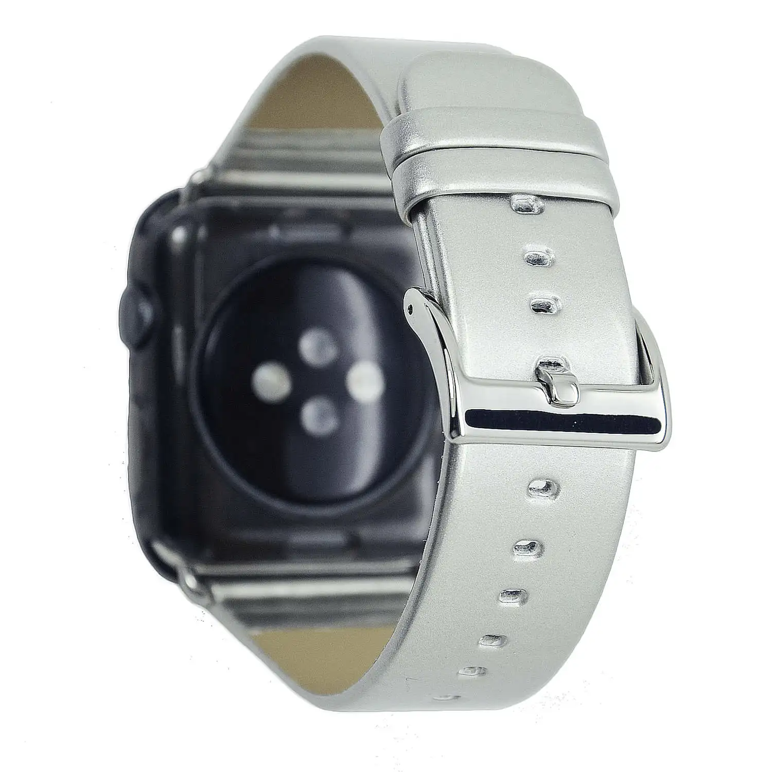 DAHASE блестящий кожаный ремешок для Apple Watch iWatch 42 мм 38 серия 1/2/3 часов | Наручные часы