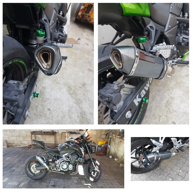 Универсальный мотоциклетный rcycle модифицированный глушитель выхлопных газов 51