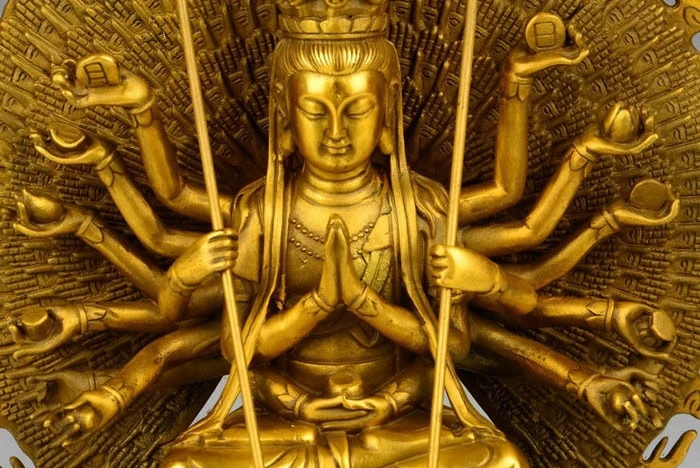 Zm 10 ''китайская тибетская Бронзовая статуэтка Будды|statue bronze|statue handsstatue 1:1 |