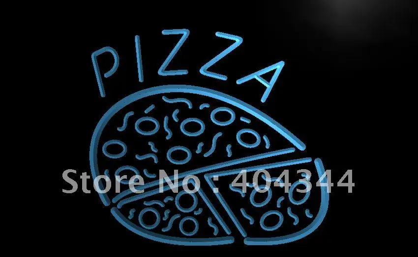 

LB305- Newest Pizza Cafe Lure NR LED Neon Light Sign home decor crafts