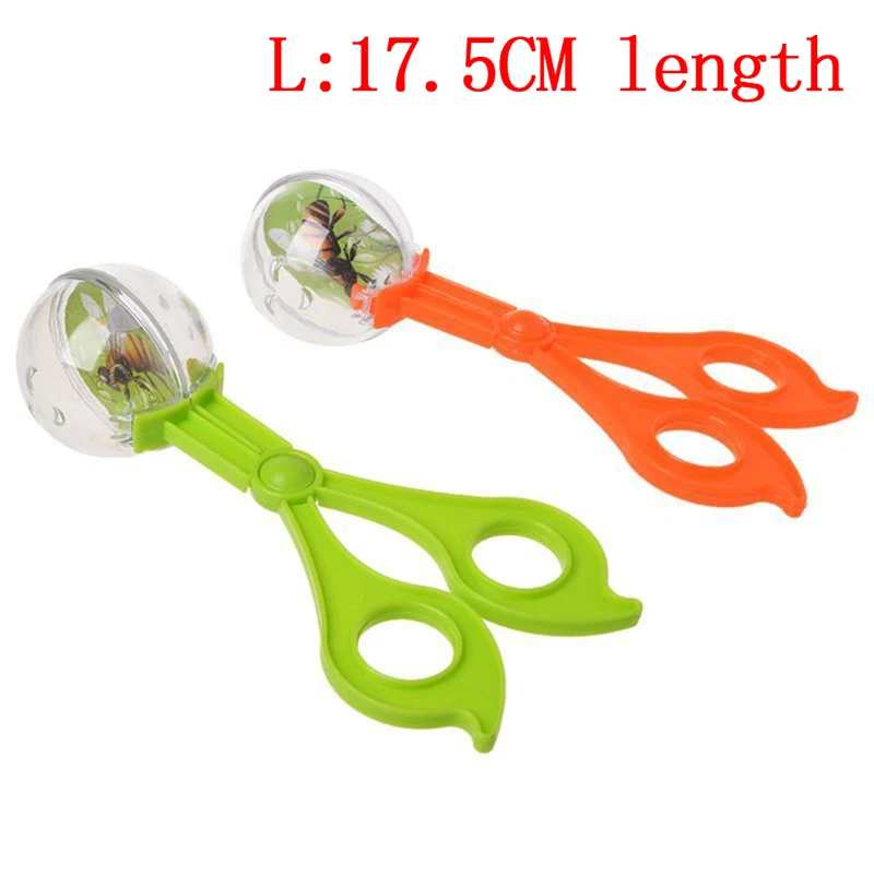 Plastic Lizards Feeding Cleaning Scissors Pliers Reptile Clips Climbing Pet Supplies Amphibian Insect Breeding Worm Capture Tool | Игрушки и