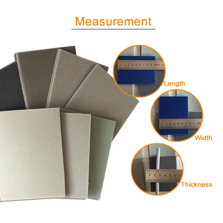 12 шт. бархатная шлифовальная губка для влажной и сухой спины диск 75*100 мм