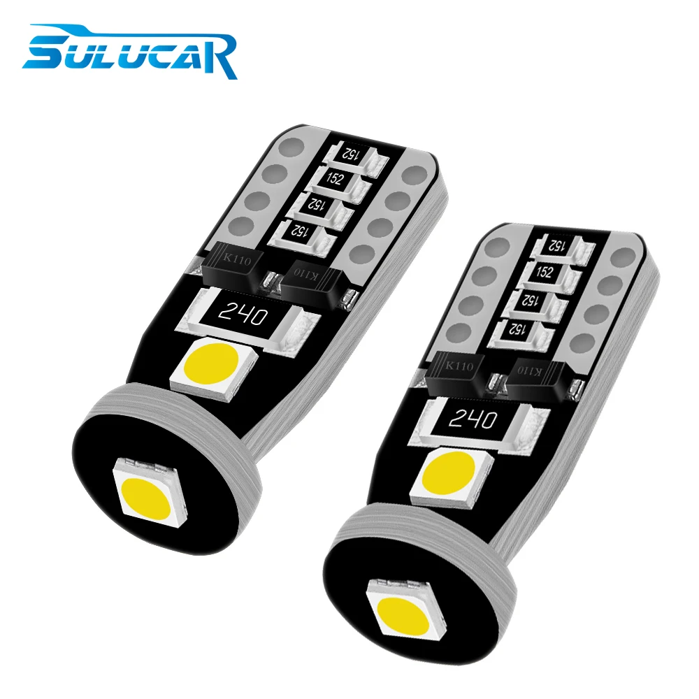 SULUCAR 2 шт. Автомобильный свет 194 W5W LED 168 3SMD авто сигнал поворота боковое освещение T10