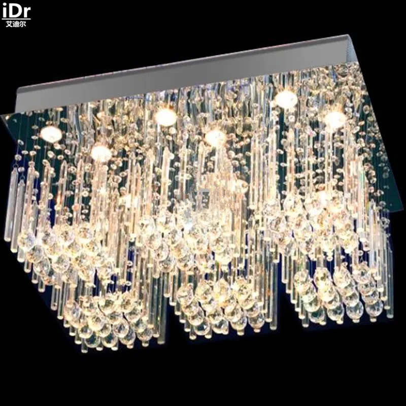 Золотая потолочная современная лампа для гостиницы спальни гостиной