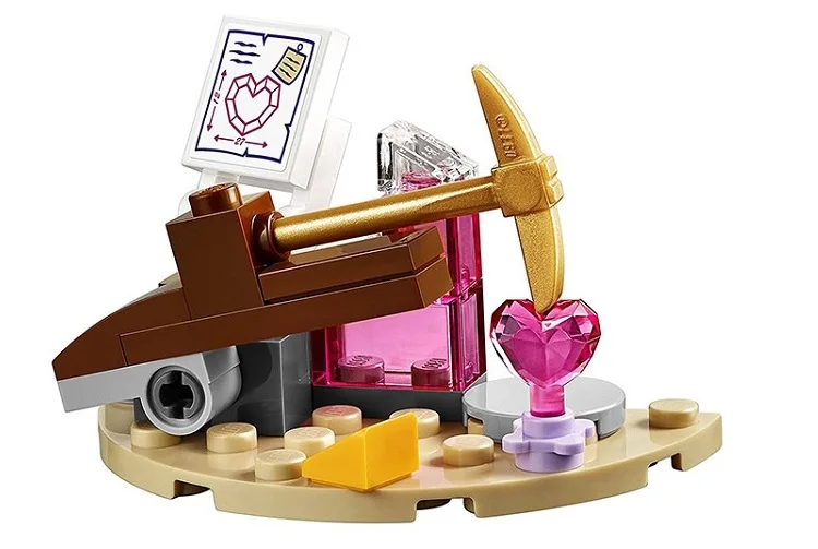Элитные драгоценные Crystal Mine 41177 Building Block модель игрушечные лошадки для детей Бела