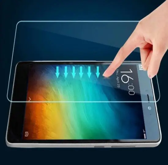 Защитная пленка для экрана Xiaomi mi4c закаленное стекло 9H 2.5D 0 26 мм взрывозащищенное