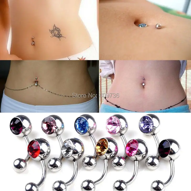 1 шт. стержень для пупка из хирургической стали|piercing body jewelry|body jewelrybelly bars |