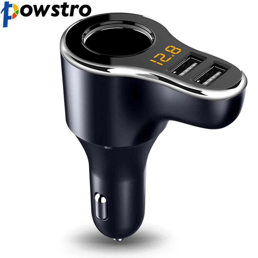 Автомобильное зарядное устройство с двумя USB портами 12 24 В|charger adapter|phone charger adapterphone