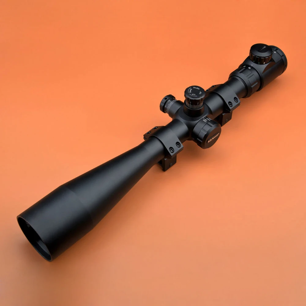 Saxon Riflescope 10 40x50 SF R/G/B Rimfire Scope дальние прицелы стекло Mil точка прицел|Оптические