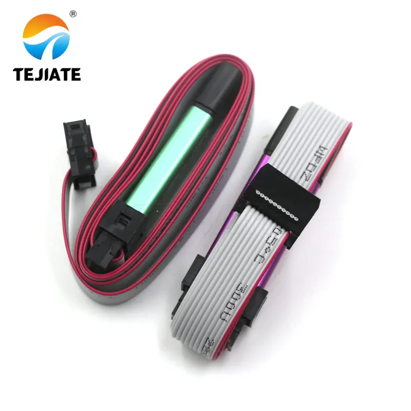 Эмулятор программного программатора AVR JTAG ICE USB (алюминиевый корпус + защита от