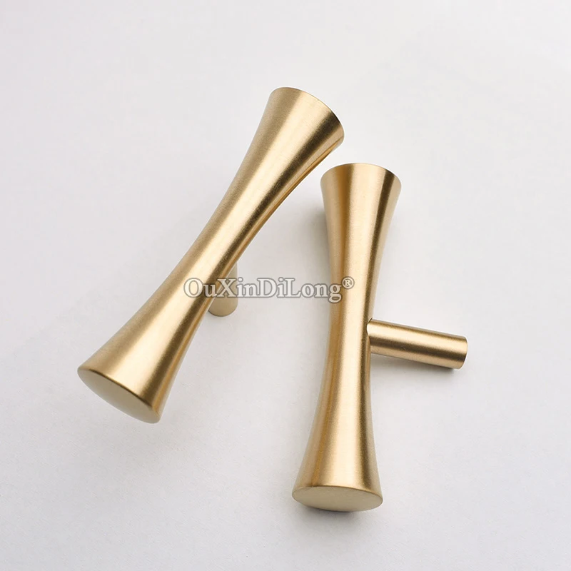 Роскошный 2 шт Европейский Твердый латунный кухонный шкаф дверные ручки комод