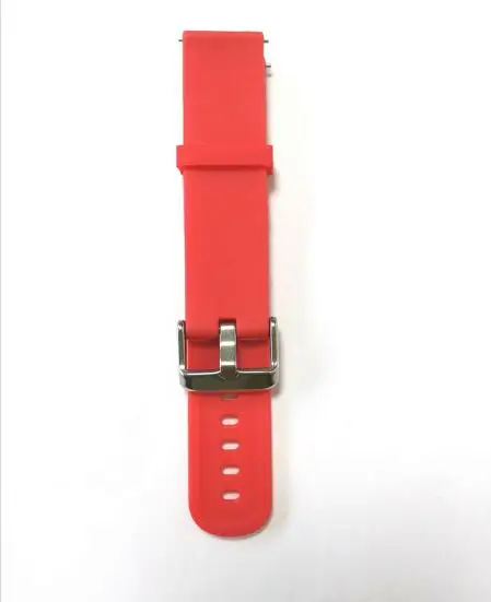 Red Спортивный силиконовый ремешок Mijobs 20 мм для Xiaomi Huami Amazfit GTS Bip BIT Lite, Молодежные Смарт-часы, браслет, браслет - Цвет: Red