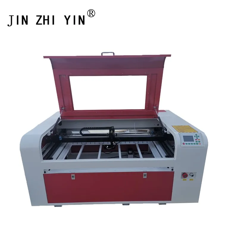 

6090 co2 laser cutting machine ruida system laser engraving machine for glass cup