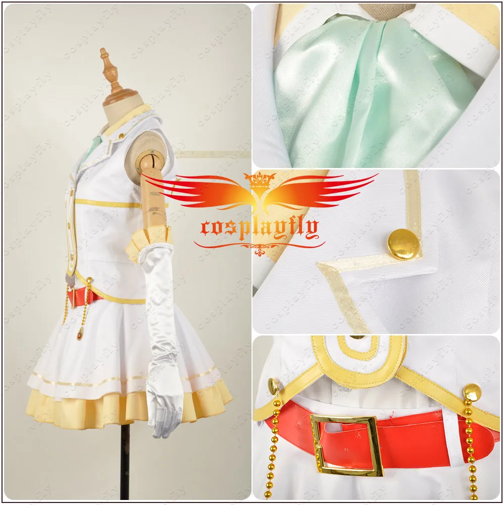 LOVE LIVE! Женское платье без рукавов белая юбка костюм для косплея косплея|costume