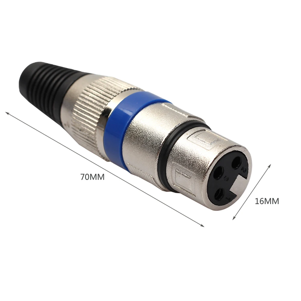 1 шт. штекер XLR + гнездовой разъем MIC Jack аудио кабель Разъем для микрофона динамик