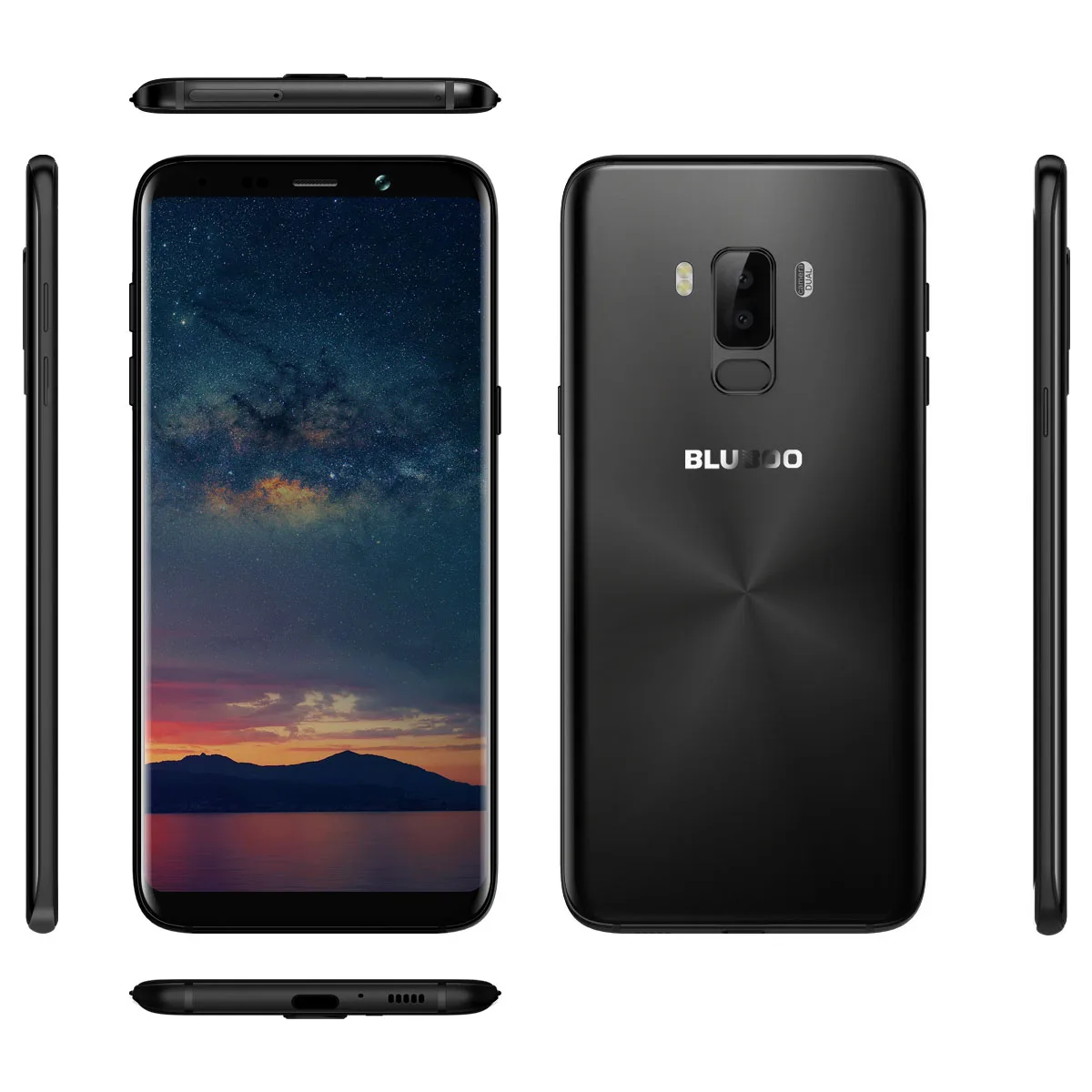 Bluboo S8 Plus смартфон MTK6750T Octa Core 4 Гб + 64G Android сотовый телефон 6 0 &quotСенсорный экран