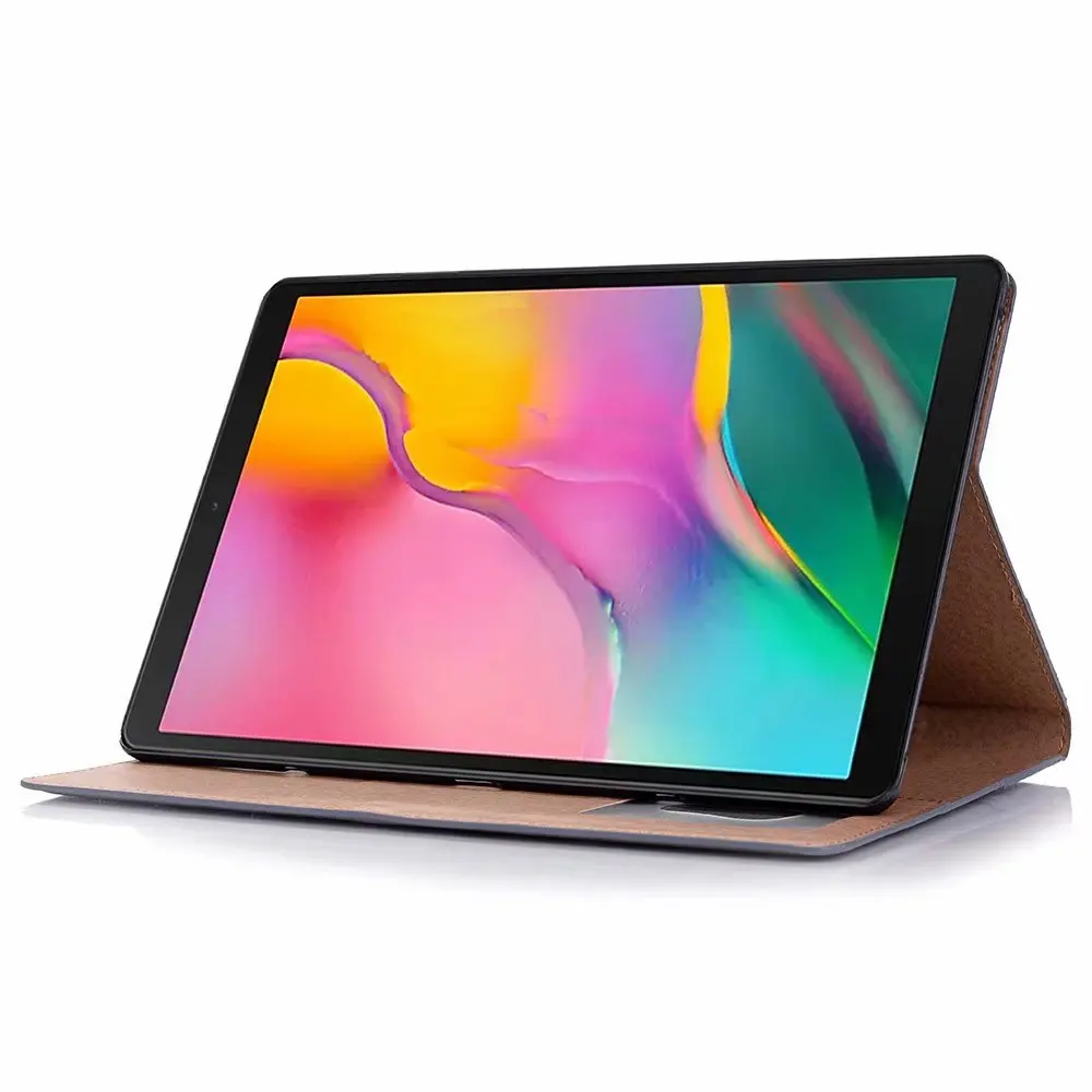 Кожаный чехол с подставкой для Samsung Galaxy Tab S5E 10 5 умный планшета магнитной