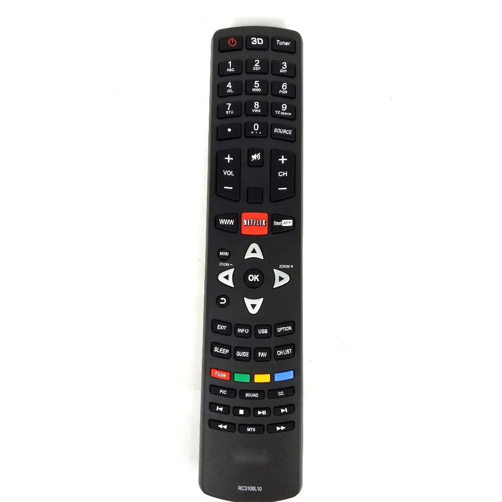

New Original Universal Wireless Remote Control For TCL RC3100L10 3D LED LCD TV Fernbedienung Free Shipping