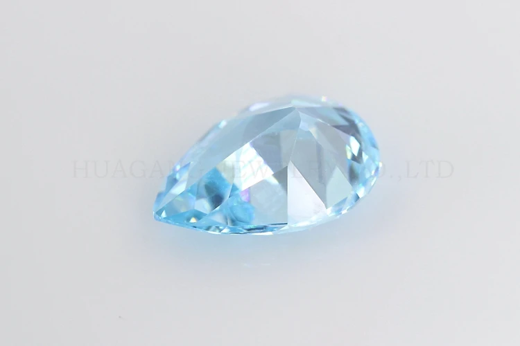 2x3-15x20mm светильник в форме груши Seablue AAAAA кубический цирконий искусственные камни CZ камень для ювелирных изделий