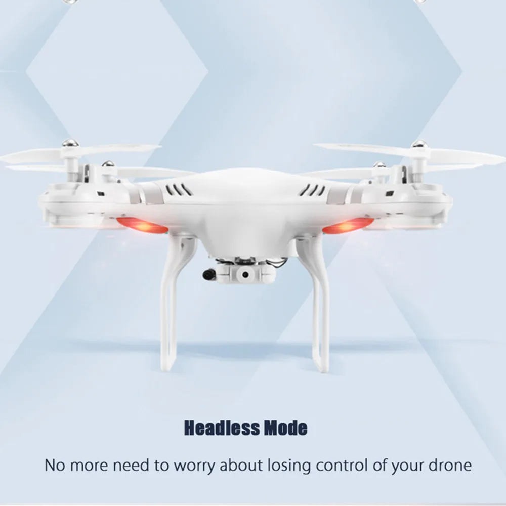 SH5W RC Дрон 2.0MP камера WiFi FPV 2 4G 4CH 6-осевой гироскоп Квадрокоптер RTF Безголовый режим 3D