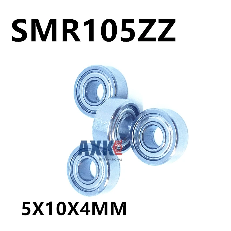 Бесплатная доставка 10 шт. SMR105 ZZ smr105 zz smr105z 5X10X4 металлические щиты подшипник ABEC 5 7