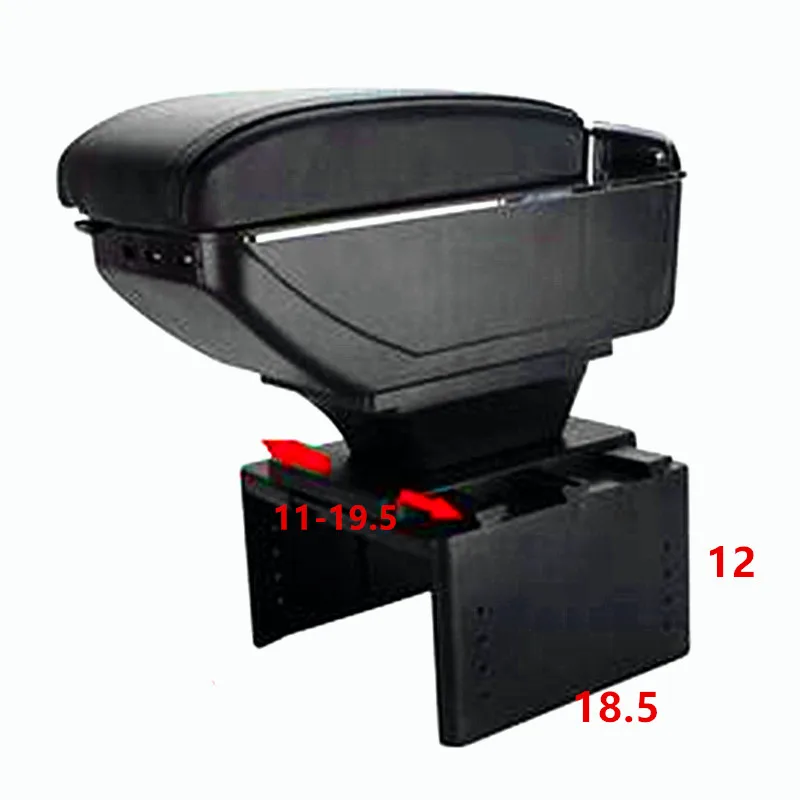 Подлокотник для Fiat Bravo 500 Linea Marea подлокотник с USB-зарядкой двухслойный Центральный