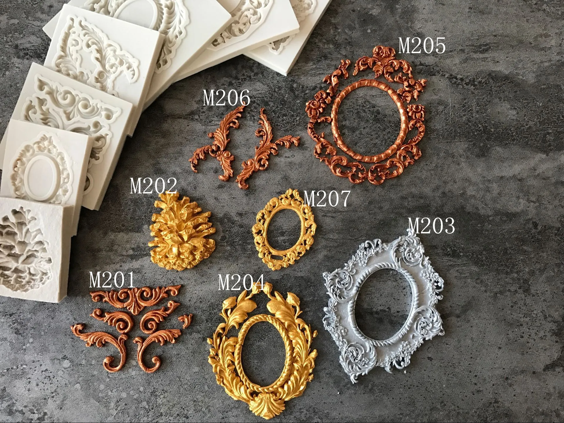 1 шт. силиконовая форма сделай сам с классическим узором|Инструменты и