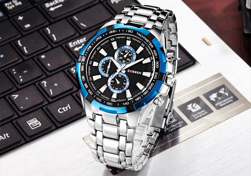 Relogio Masculino CURREN Часы Мужские кварцевые Часы армии Top Brand Водонепроницаемый Мужские Часы Мужчины Спортивные