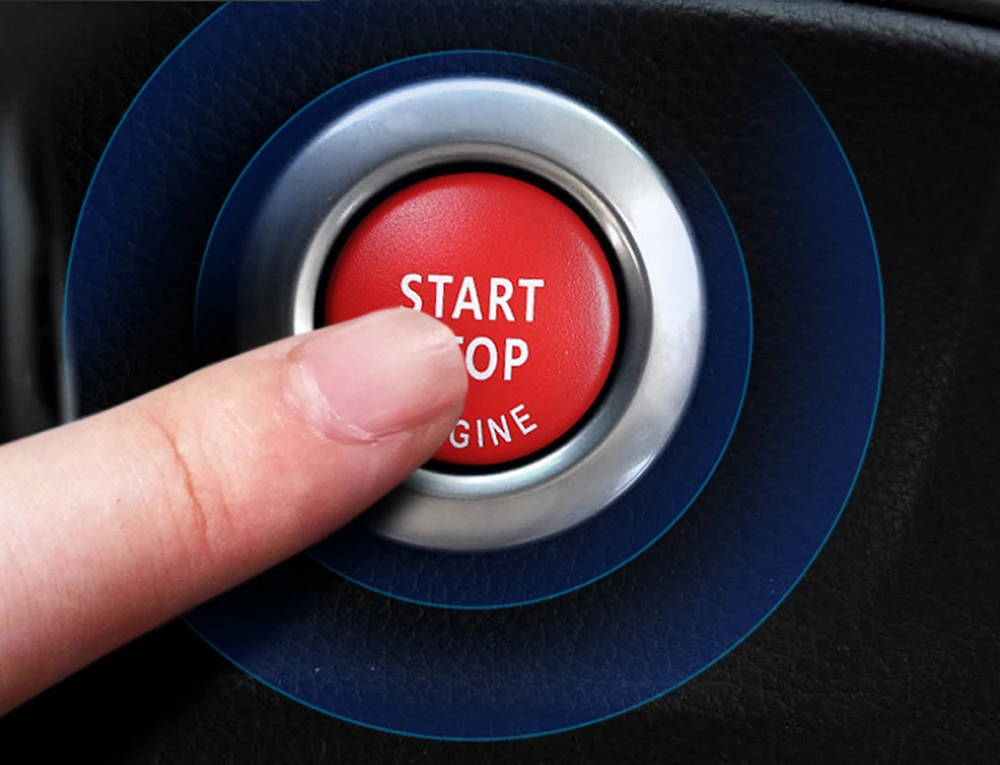 Кнопка включения выключателя двигателя автомобиля замена крышки для BMW E60 E70 E71 E90