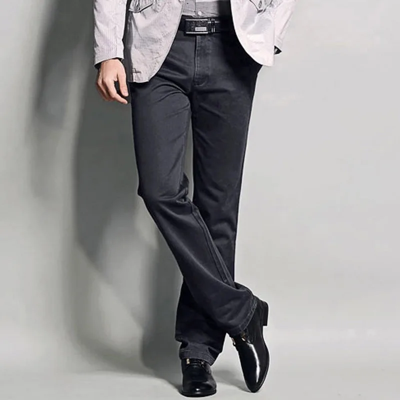 Брюки мужские модные деловые для офиса на весну и зиму |