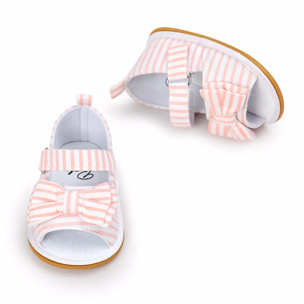 Сандалии с лентами малыш мальчик девочки бабочка узел 2019 портативный ультра