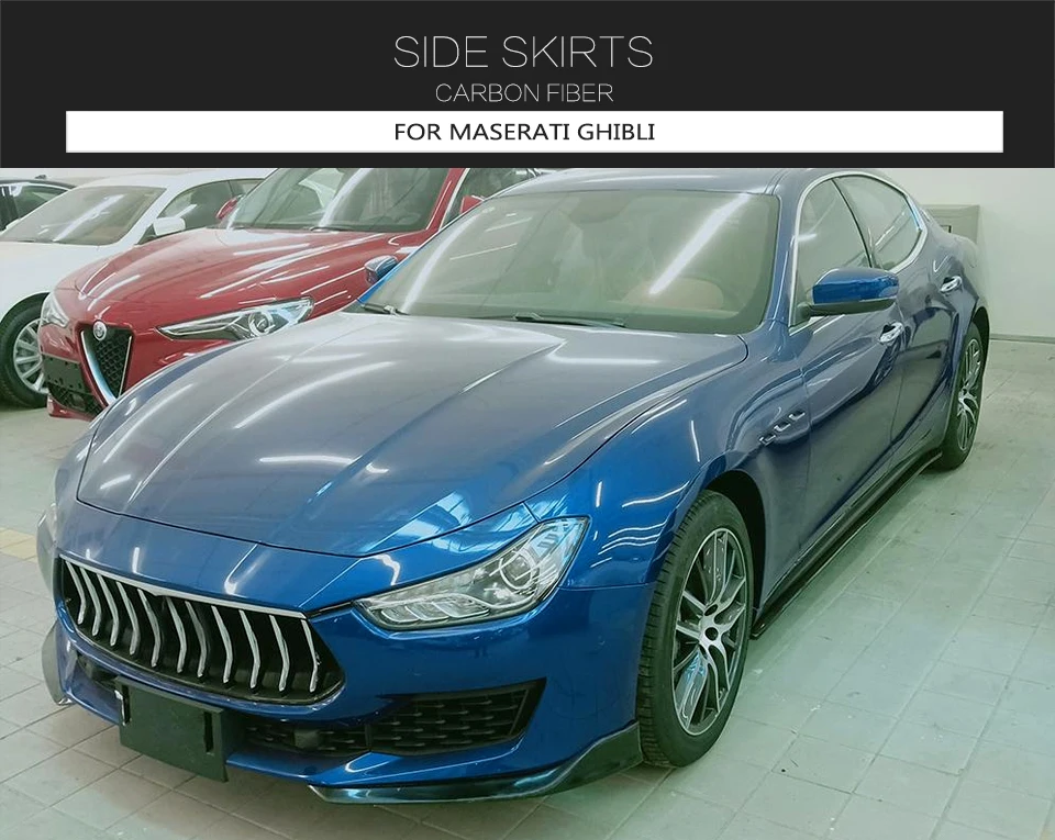 Боковые юбки из углеродного волокна для Subaru BRZ 2013