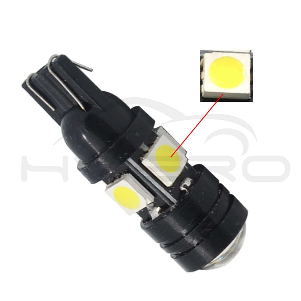 2X белый, красный, синий Led Клин Led 196 168 4SMD 5050 авто светодиодные лампы Ширина лампы номерного знака объектив светильник рассеянные лампы