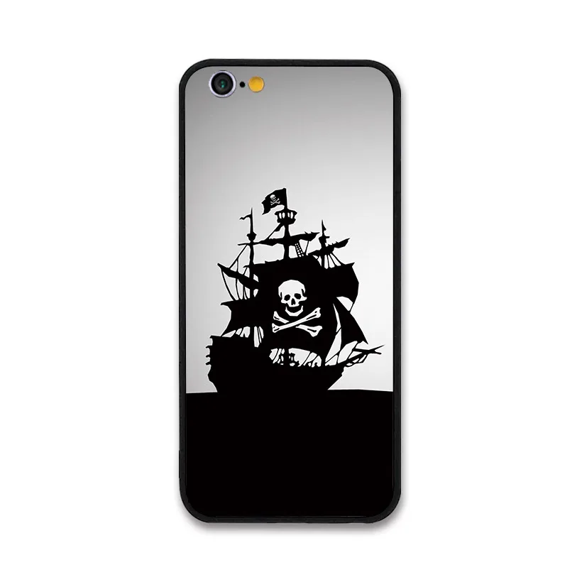 Крутой символ Jolly Roger Flag чехол для iPhone 5 6 6S 7 8plus 7plus 6plus X XR XS Max чехол-бампер |