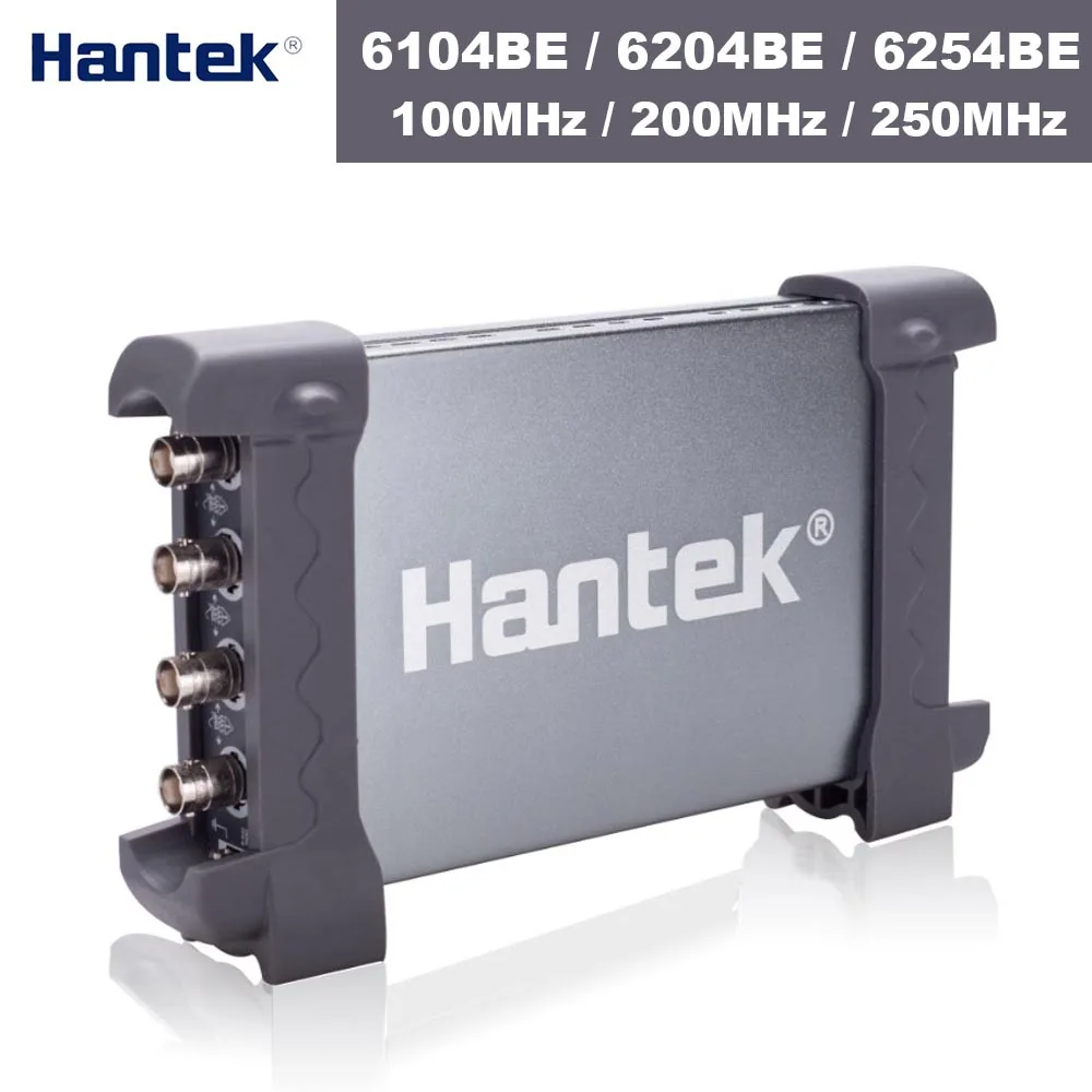 

O119 HANTEK 6104BE 6204BE 6254BE (Kit I) Automotive Measurement Function USB2.0 4 Channels Oscilloscope 100Mhz 200MHz 250MHz