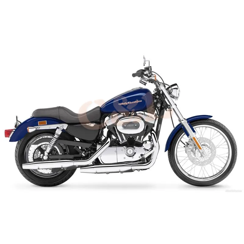 Слитное мотоциклетное сиденье для водителя и пассажирского сиденья Harley XL883N XL1200 |