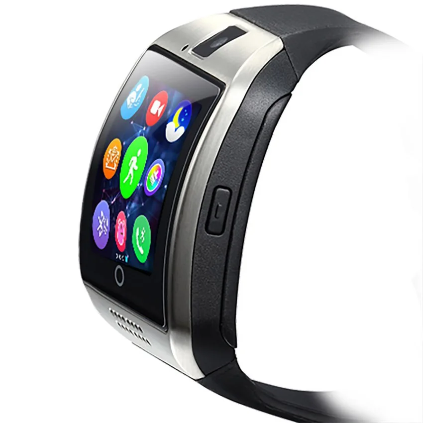 Новый Q18 Шагомер Смарт часы с Сенсорным Экраном Камера TF карта Bluetooth smartwatch Для